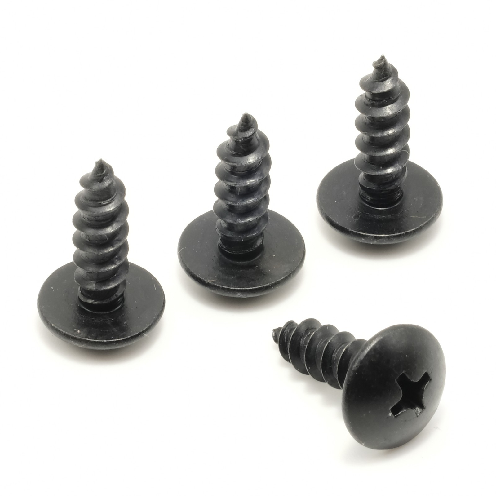 License Plate Screws for Subaru Forester Stainless Steel Black