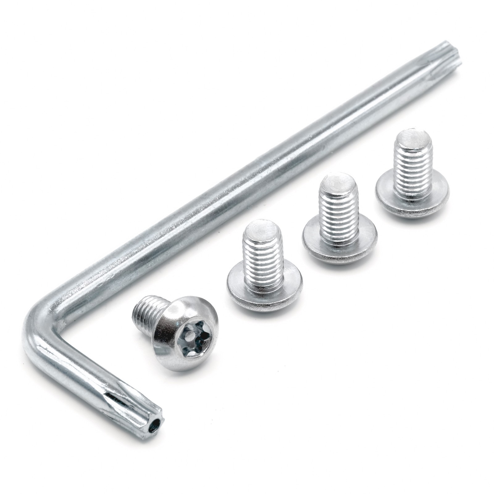 AntiTheft Stainless Rear License Plate Screws for TESLA Model Y (MY