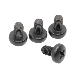 M5 8mm Stainless Black License Plate Screws