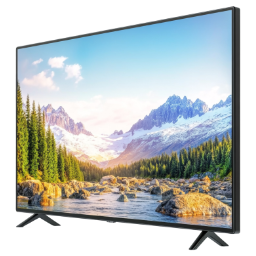 LCD TV standing on its legs